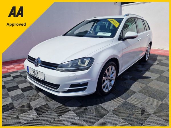 Volkswagen Golf Estate, Petrol, 2014, White