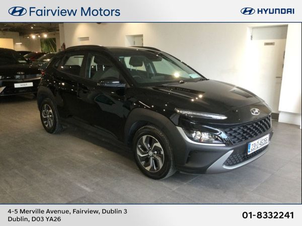 Hyundai KONA SUV, Petrol Hybrid, 2023, Black