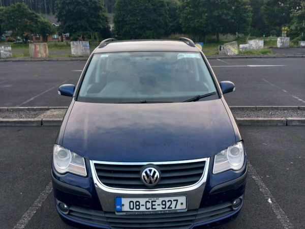 Volkswagen Touran MPV, Petrol, 2008, Blue