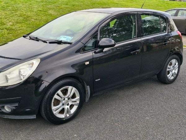 Opel Corsa Hatchback, Petrol, 2008, Black
