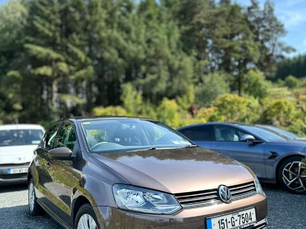 Volkswagen Polo Hatchback, Petrol, 2015, Brown