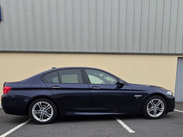 BMW 5-Series Saloon, Diesel, 2016, Blue