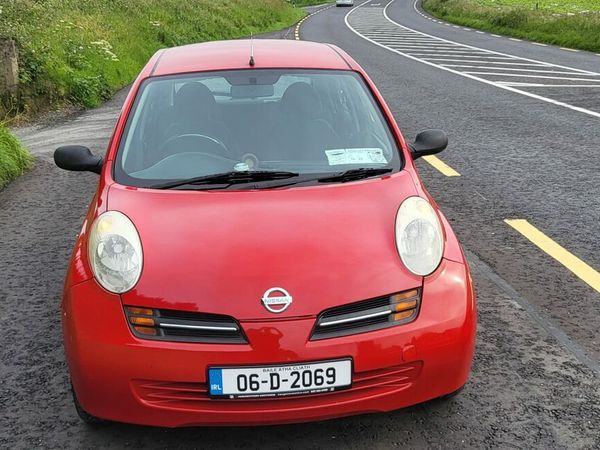 Nissan Micra Hatchback, Petrol, 2006, Red
