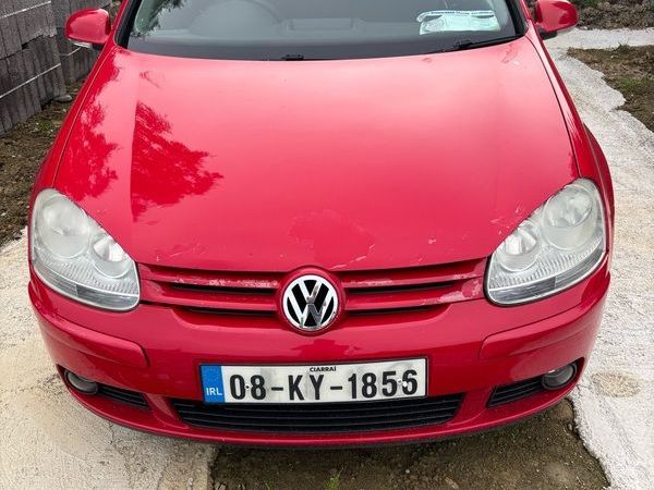 Volkswagen Golf Hatchback, Petrol, 2008, Red