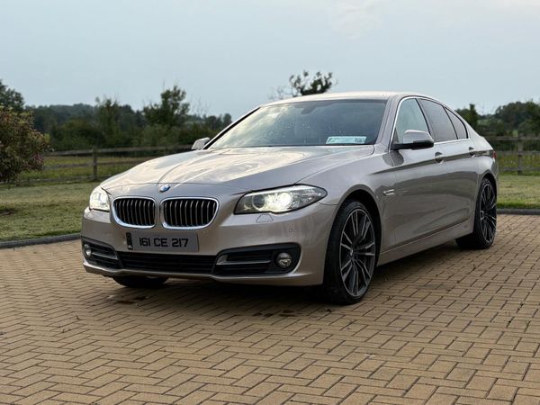 BMW 5-Series Saloon, Diesel, 2016, Silver