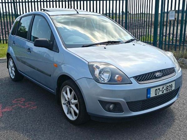 Ford Fiesta Hatchback, Petrol, 2007, Blue