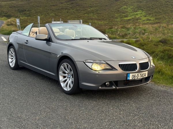 BMW 6-Series Convertible, Petrol, 2006, Grey