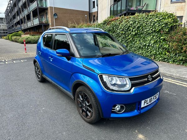Suzuki Ignis Hatchback, Petrol Hybrid, 2018, Blue