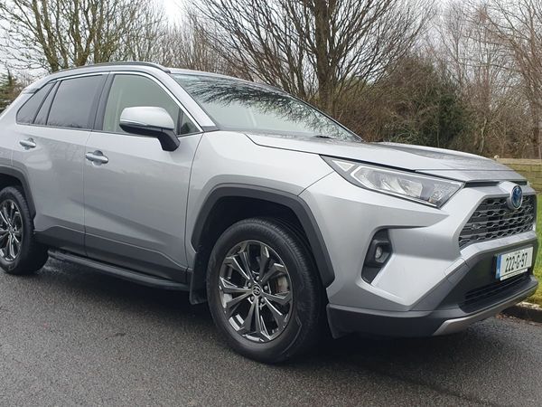 Toyota RAV4 SUV, Petrol Hybrid, 2022, Grey