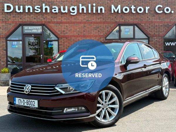 Volkswagen Passat Saloon, Diesel, 2017, Red
