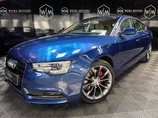 Audi A5 Hatchback, Diesel, 2016, Blue