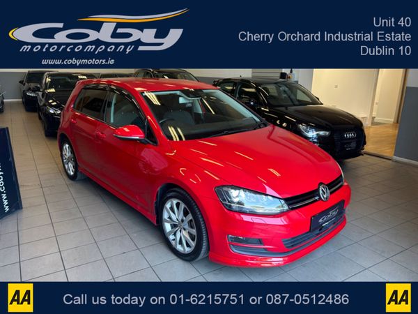 Volkswagen Golf Hatchback, Petrol, 2013, Red
