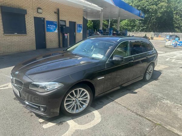 BMW 5-Series Estate, Diesel, 2014, Brown