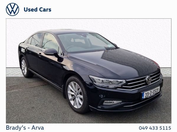 Volkswagen Passat Saloon, Diesel, 2020, Black