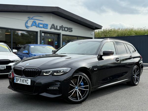 BMW 3-Series Estate, Petrol Plug-in Hybrid, 2022, Black