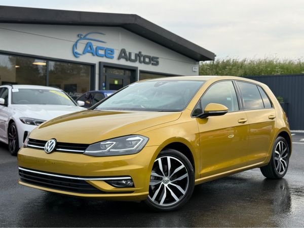 Volkswagen Golf Hatchback, Petrol, 2019, Yellow