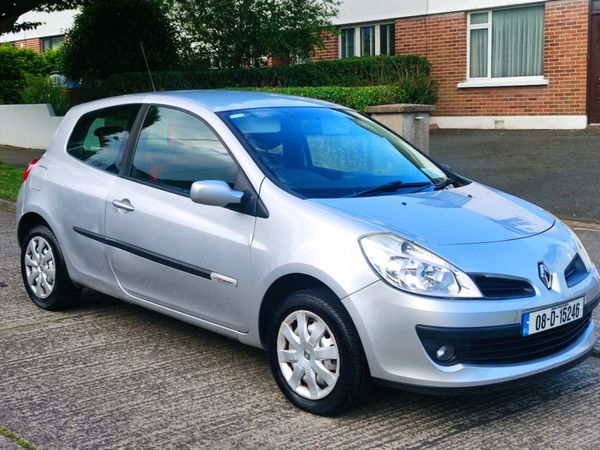 Renault Clio Hatchback, Petrol, 2008, Silver
