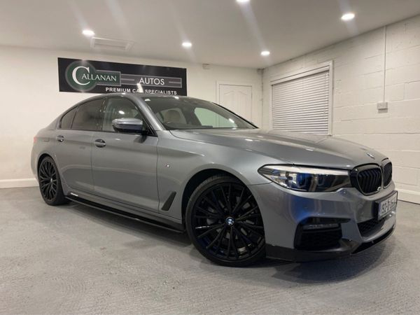 BMW 5-Series Saloon, Diesel, 2019, Blue