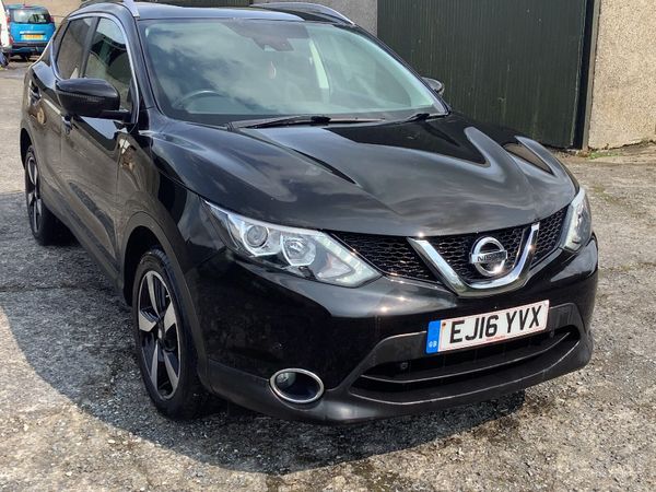 Nissan Qashqai SUV, Diesel, 2016, Black