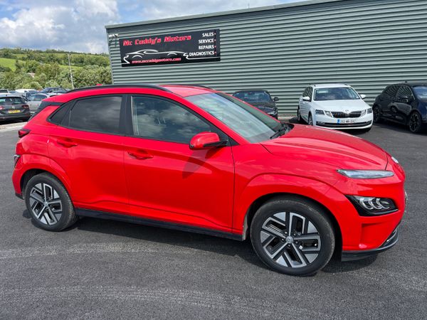 Hyundai KONA Hatchback, Electric, 2022, Red