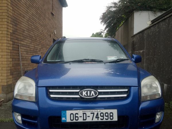 Kia Sportage SUV, Diesel, 2006, Blue