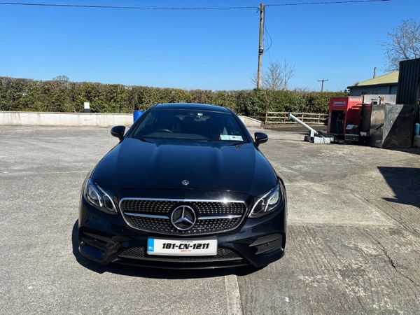 Mercedes-Benz E-Class Coupe, Diesel, 2018, Black