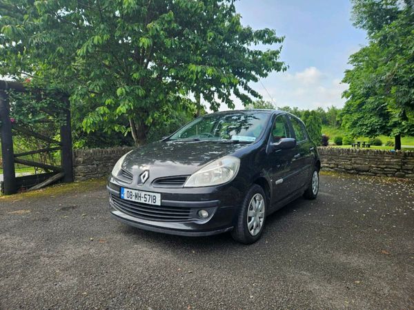 Renault Clio Hatchback, Petrol, 2008, Black