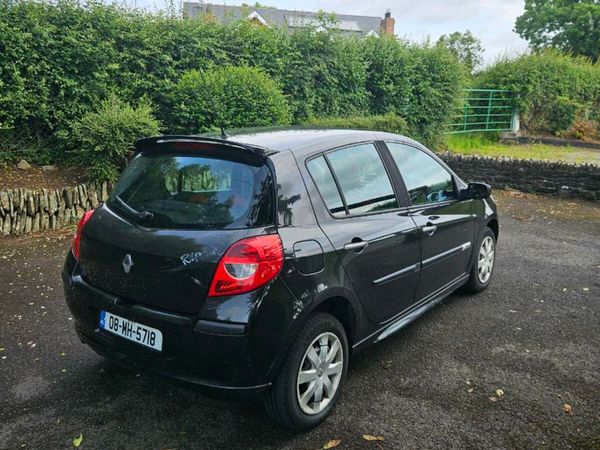 Renault Clio Hatchback, Petrol, 2008, Black