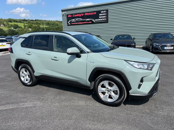 Toyota RAV4 SUV, Petrol Hybrid, 2021, Green