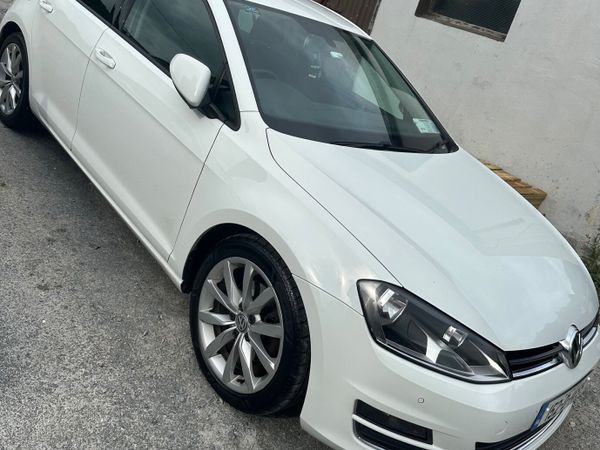 Volkswagen Golf Hatchback, Diesel, 2015, White