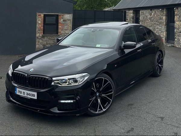 BMW 5-Series Saloon, Diesel, 2017, Black