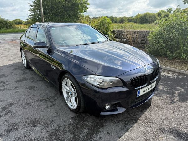 BMW 5-Series Saloon, Diesel, 2015, Black