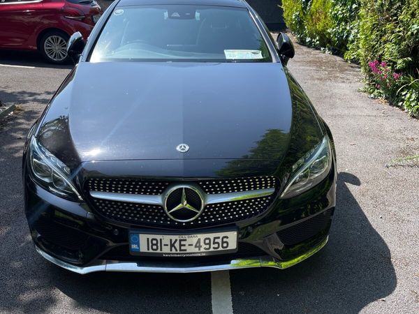 Mercedes-Benz C-Class Coupe, Diesel, 2018, Black
