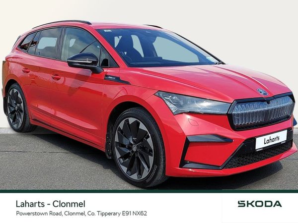 Skoda Enyaq SUV, Electric, 2025, Red