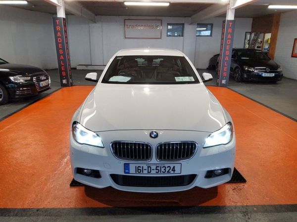 BMW 5-Series Saloon, Diesel, 2016, White