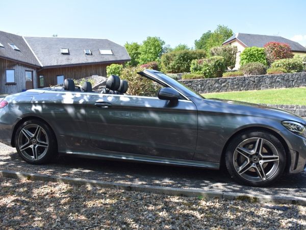Mercedes-Benz C-Class Convertible, Petrol Hybrid, 2019, Grey