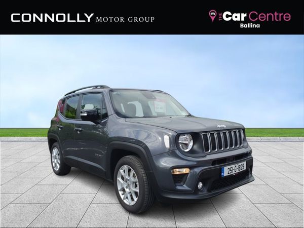 Jeep Renegade SUV, Petrol Hybrid, 2025, Grey