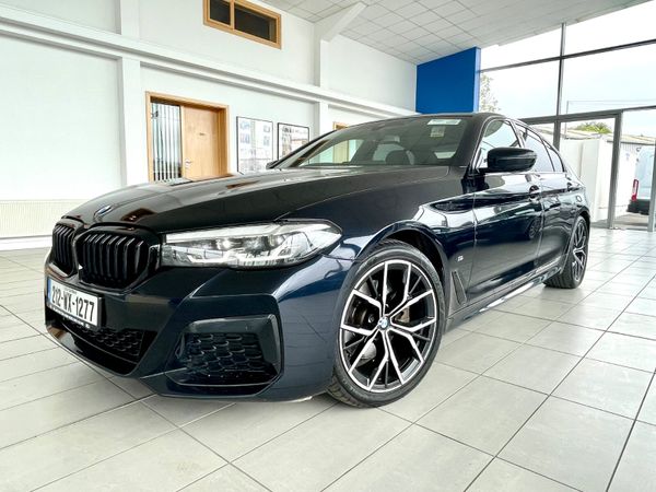 BMW 5-Series Saloon, Diesel, 2021, Black