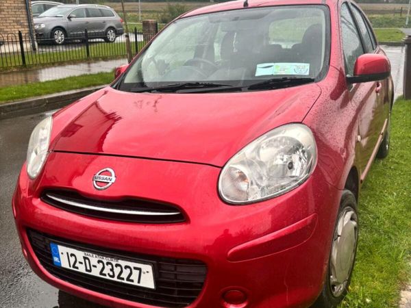 Nissan Micra Hatchback, Petrol, 2012, Red