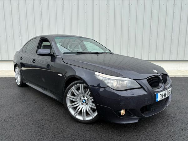 BMW 5-Series Saloon, Diesel, 2009, Black