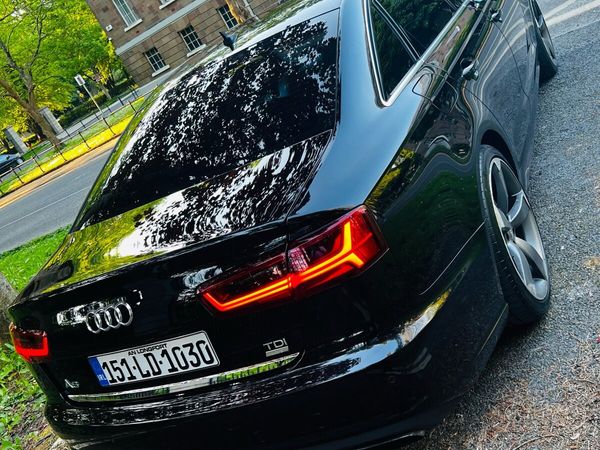 Audi A6 Saloon, Diesel, 2015, Black