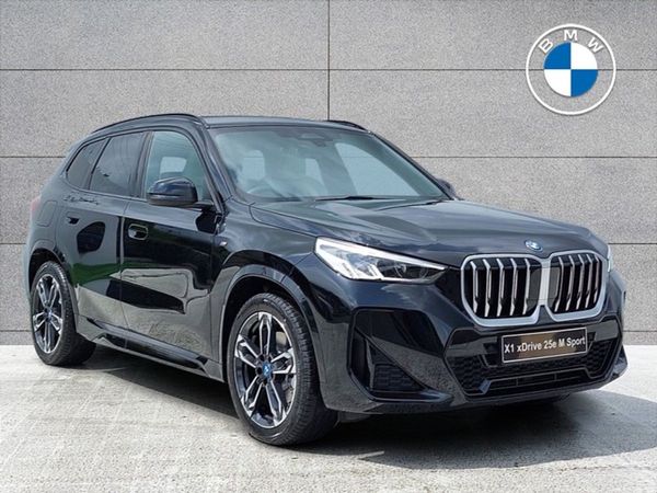 BMW X1 SUV, Petrol Plug-in Hybrid, 2025, Black