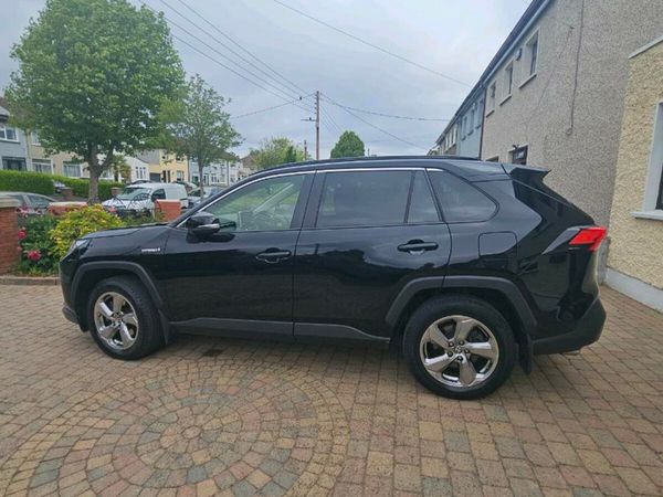 Toyota RAV4 SUV, Petrol Hybrid, 2020, Black