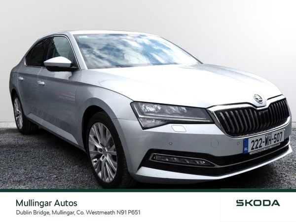 Skoda Superb Saloon, Petrol, 2022, Grey