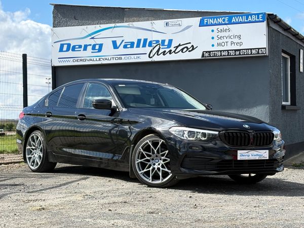 BMW 5-Series Saloon, Diesel, 2018, Black
