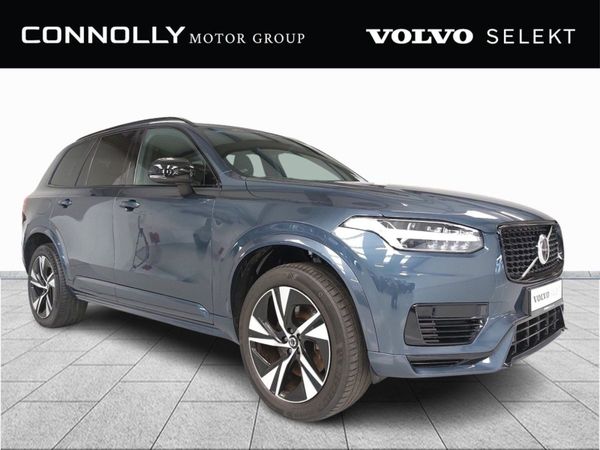 Volvo XC90 SUV, Petrol Plug-in Hybrid, 2022, Blue