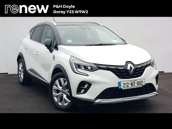 Renault Captur Hatchback, Petrol Plug-in Hybrid, 2021, White