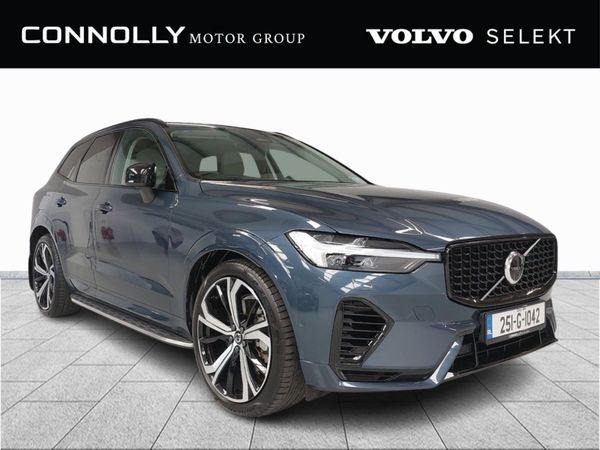 Volvo XC60 SUV, Petrol Plug-in Hybrid, 2025, Blue