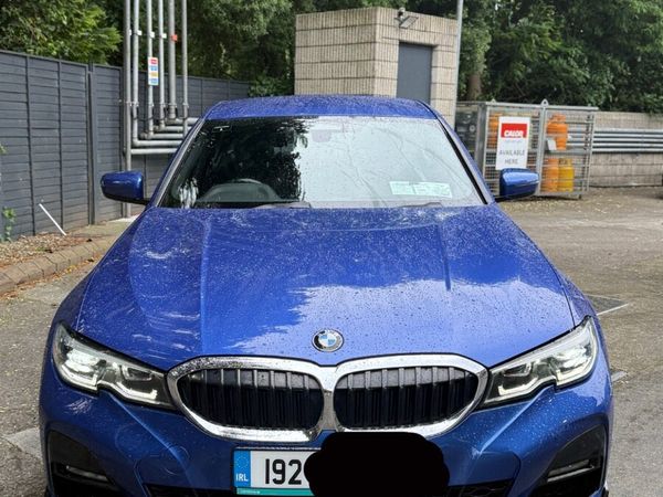 BMW 3-Series Saloon, Petrol Plug-in Hybrid, 2019, Blue