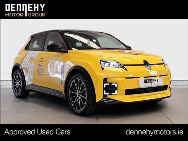 Renault 5 Hatchback, Electric, 2025, Yellow